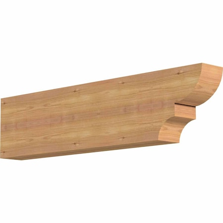 Ekena Millwork Ridgewood Smooth Rafter Tail, Western Red Cedar, 3 1/2"W x 8"H x 32"L RFT04X08X32RID00SWR